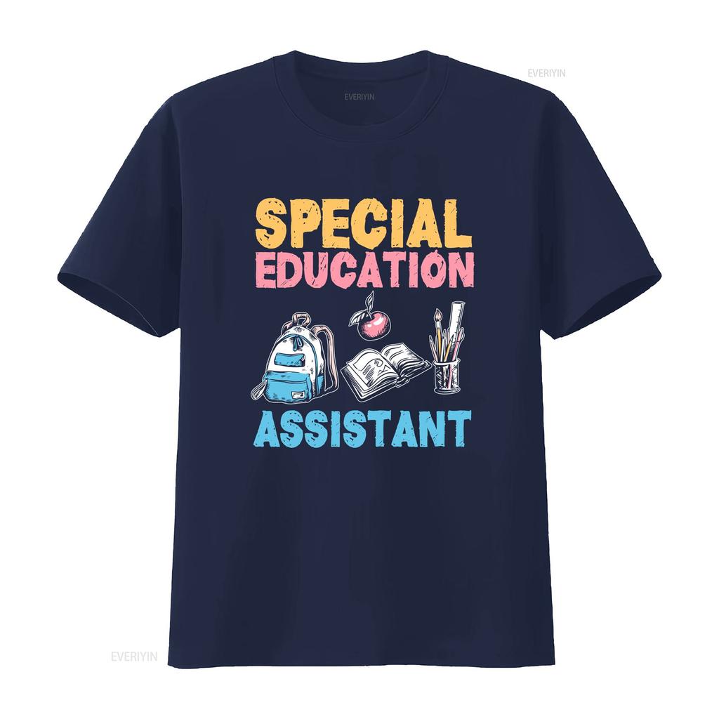 Special Education Assistant T Shirt For Teachers Teacher Teaching Assistance Educator Tutor Vintage Washed Slightly Stretched