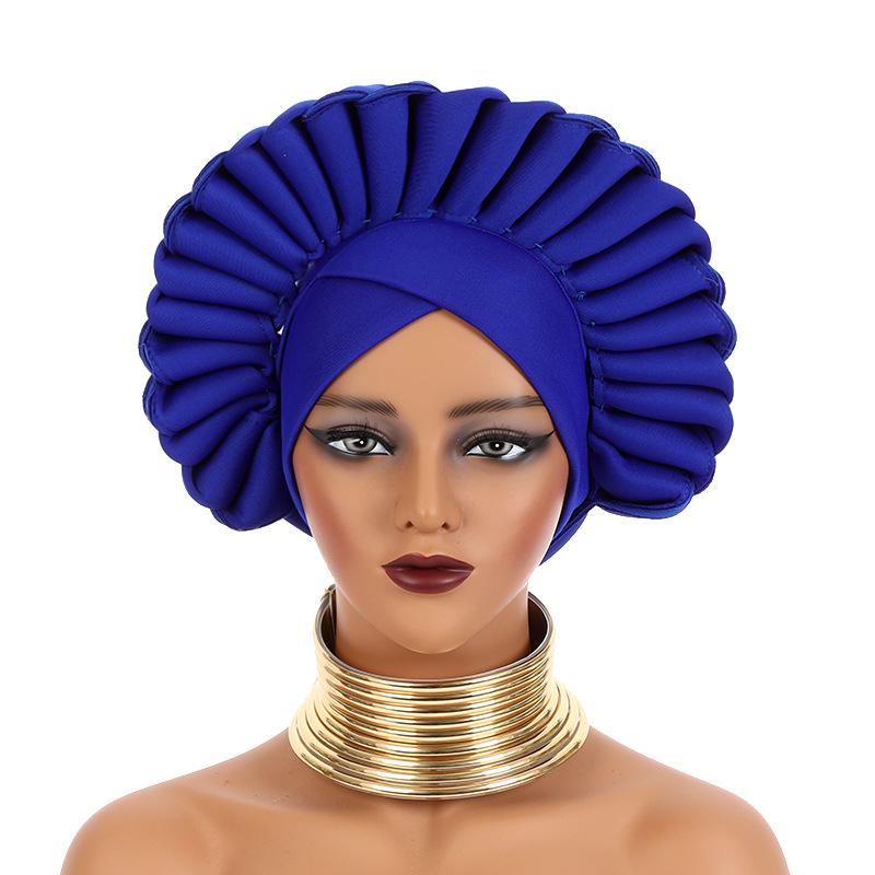 Space Layer Hand -Woven Crown Hat Muslim Hat Baotou Ethnic Hat