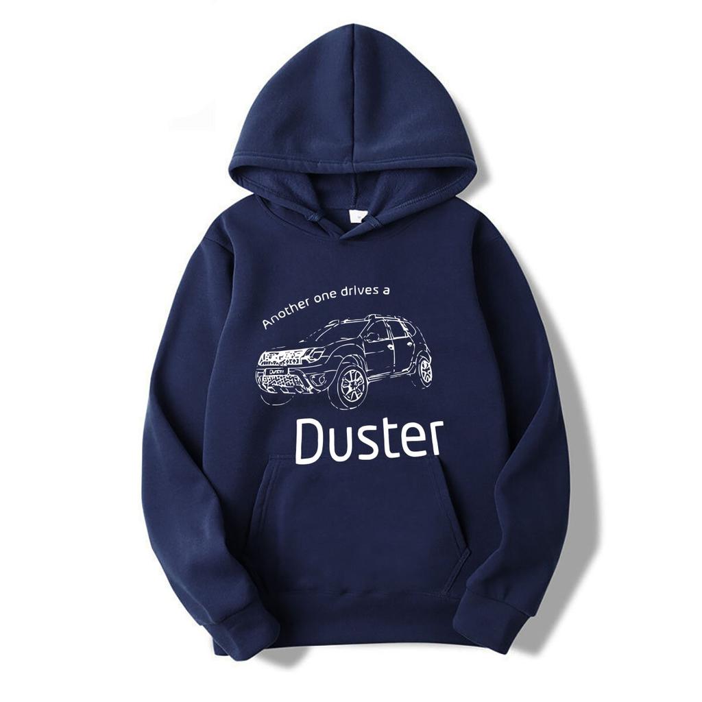 Classic Dacia Duster Men's Cotton Hoodies Long Sleeves