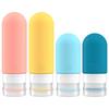 Travel Bottle Set Refillable Bottle Soft Silicone Lotion Container Bottle Portable Travel Essentials Leak Proof Shampoo Bottle