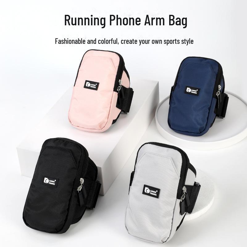 Unisex Mobile Phone Armband for Fitness: Portable Wrist Strap and Arm Sleeve for Running