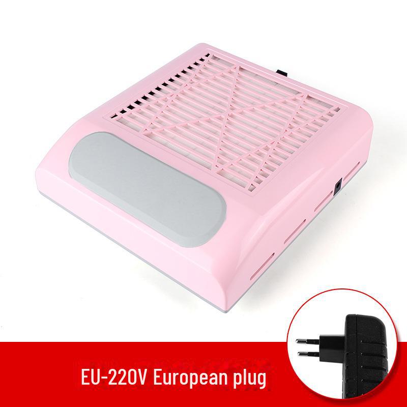Adjustable Speed 80W Japanese Style Nail Vacuum Cleaner with Filter and Hand Pad