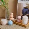 Geometrische Faltbare Inspire Kerzenform Robuste Silikonkugel für Projekte und Kreatives Geschenk