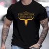 Yellowstone Dutton T-Shirt, Leichtes T-Shirt Atmungsaktiv Kühl, Bequemes Tragen