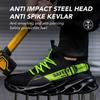 Pantofi de siguranță pentru bărbați, pantofi de lucru cu vârf din oțel, ușori, anti-zdrobire, anti-punctură, respirabili, la modă