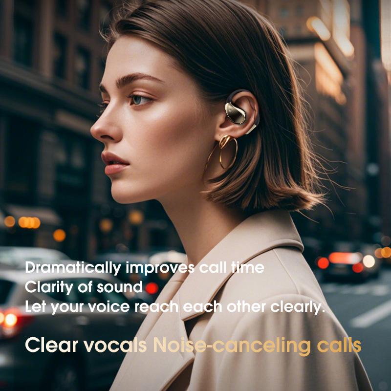 Závěsná bezdrátová Bluetooth 6.0 sluchátka Věčná volná AI Překlad jazyků v reálném čase 156 Sluchátka s dlouhou výdrží baterie Pro cestování Sport Učení