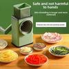 Vegetable Shredder Hand-Crank Vegetable Slicer Manual Nut Grinder Rotary Cheese Grater  Potatoes