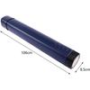 Pouzdro na plány Tube Tube pro ukládání plakátů Rozšiřitelné Ochranné s nastavitelným popruhem Tube pro ukládání dokumentů, pro výkresy, Modré