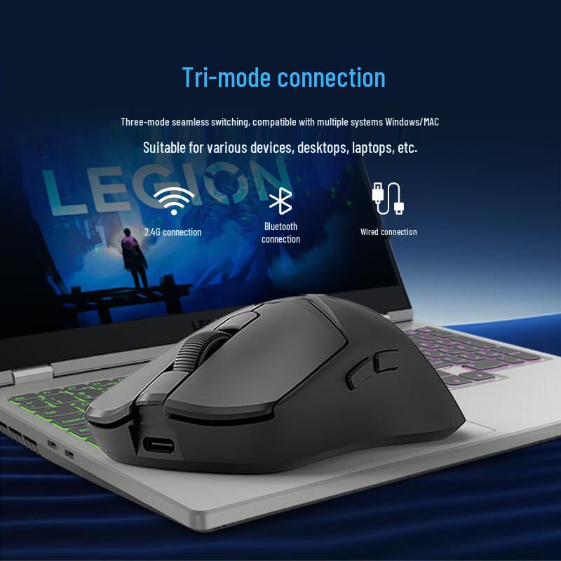 Lenovo Legion M7X Tri-Mode Wireless Gaming Mouse