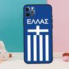 Greece Greek National Flag Case For iPhone 14 13 12 11 15 16 Pro Max X XR XS Max 14 Plus Soft Back Cover