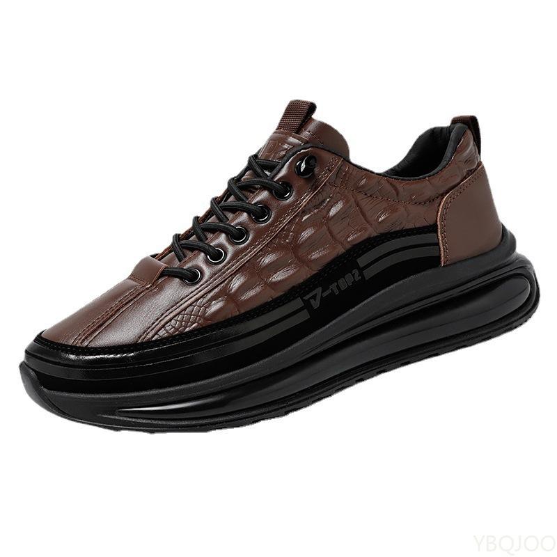 Fashionable Versatile Men New Print Shoes Retro Casual Minimalist Sneakers Summer Platform Breathable Comfort Walking Shoes