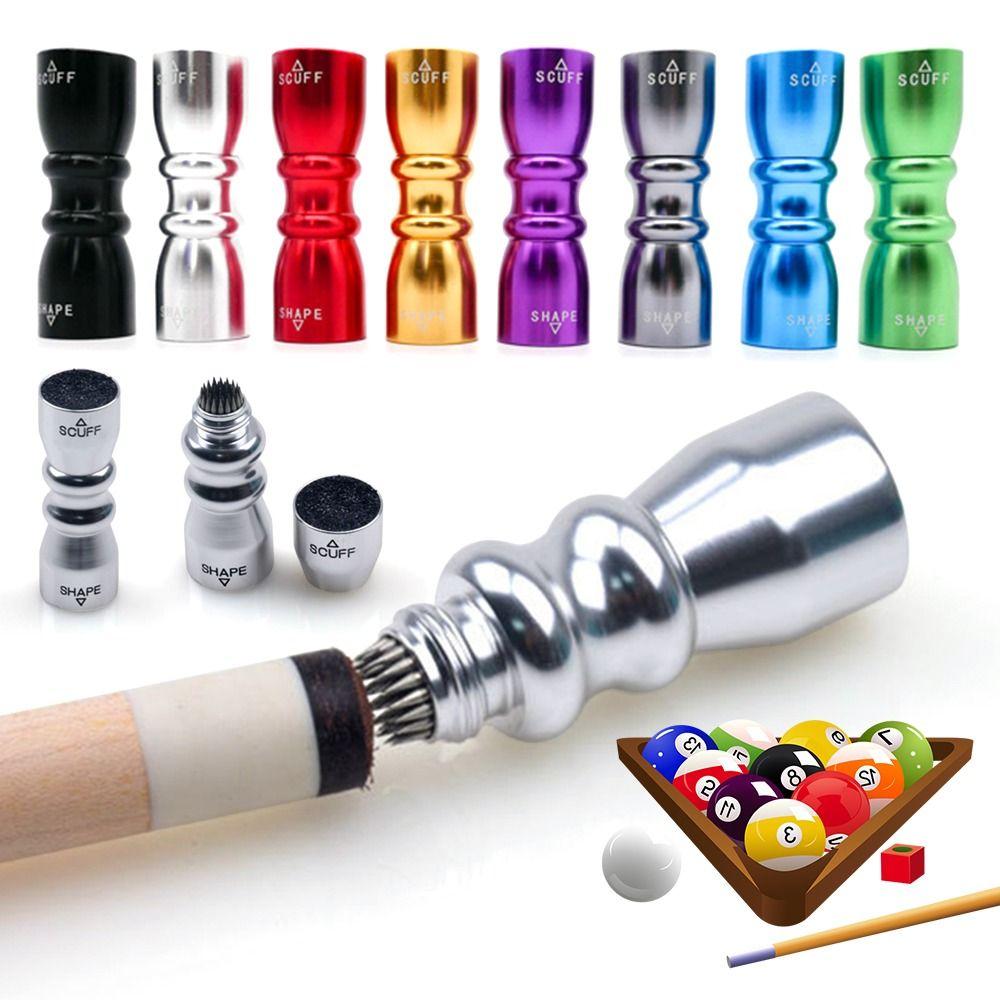 Billiard Accessories Cue Tip Shaper 3 In 1 Shaper Aerator Tapper  Billiard Snooker Pool