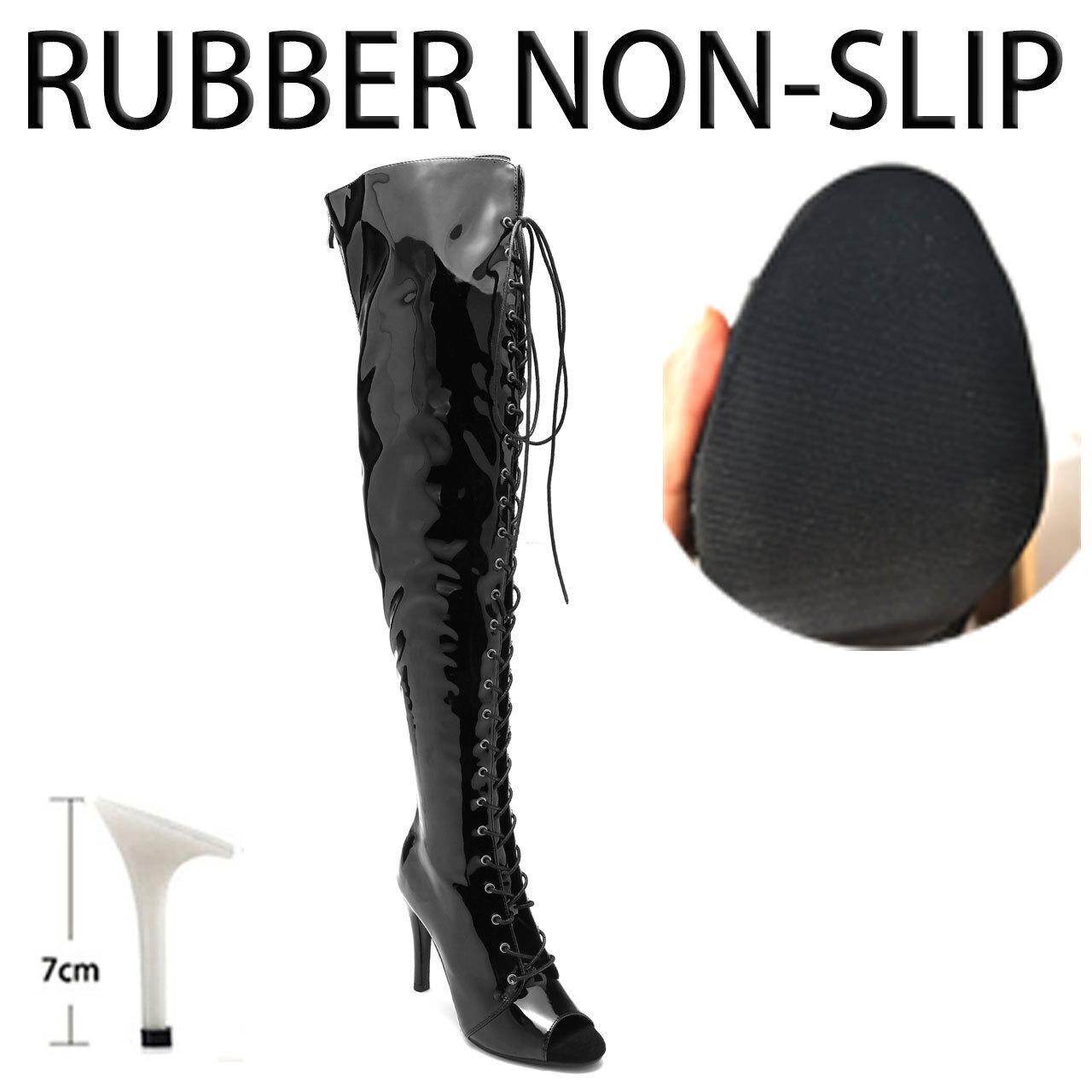 

Сапоги выше колена Ботинки на шнуровке Туфли на шпильке Джазовые танцевальные женские туфли Скользкая подошва Настраиваемые ботиночки для латиноамериканских танцев 37