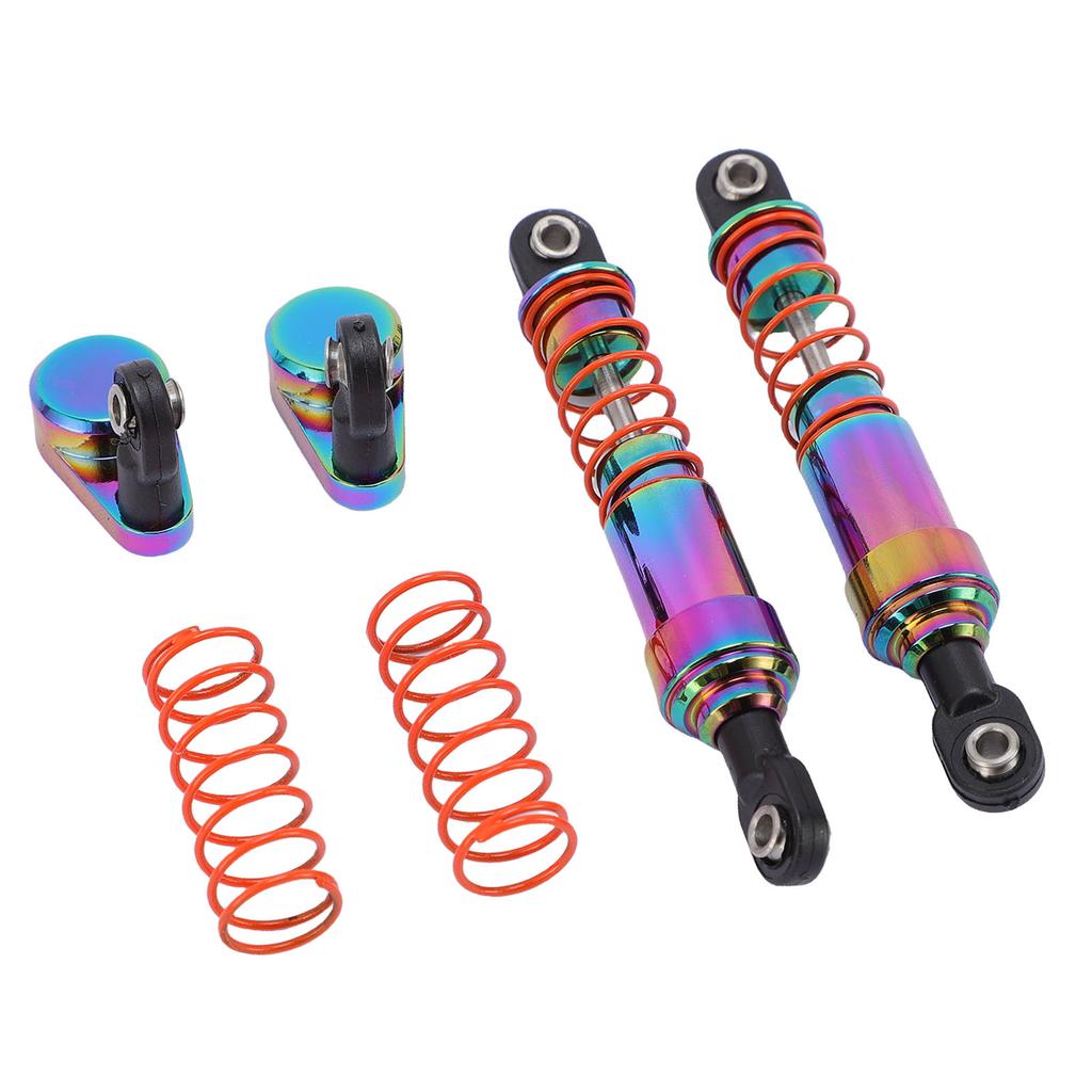 1 Pair RC Shock Absorber Kit Damper with Offset Caps Springs Remote Control Car Parts Aluminum Alloy Large Caliber