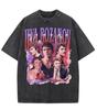 Ilya Lozanov Washed Shirt - 90s Bootleg Rap T-Shirt - Aesthetic Hockey Fan Apparel Couple Streetwear vintage t shirt
