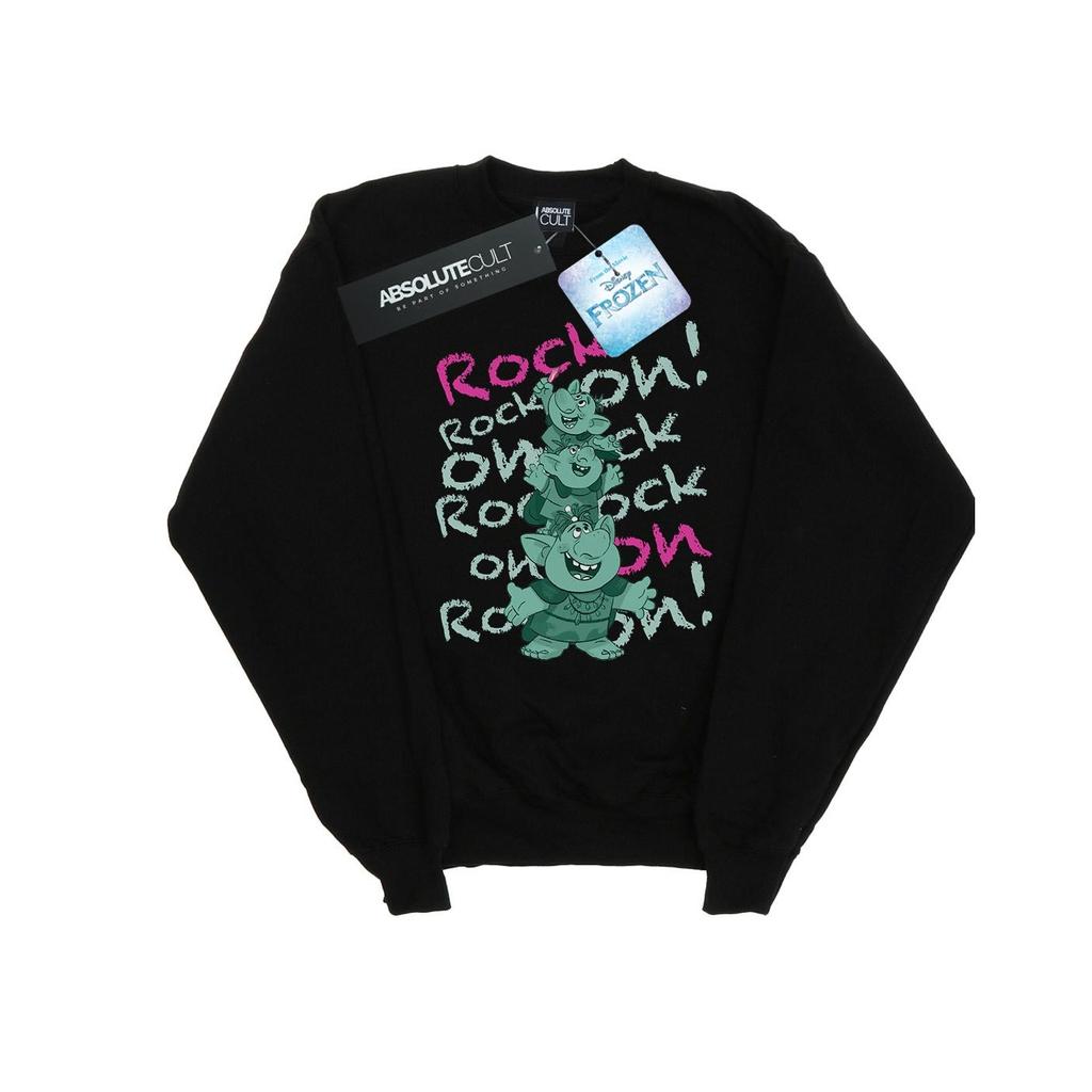 Disney Womens/Ladies Frozen Trolls Rock On Sweatshirt