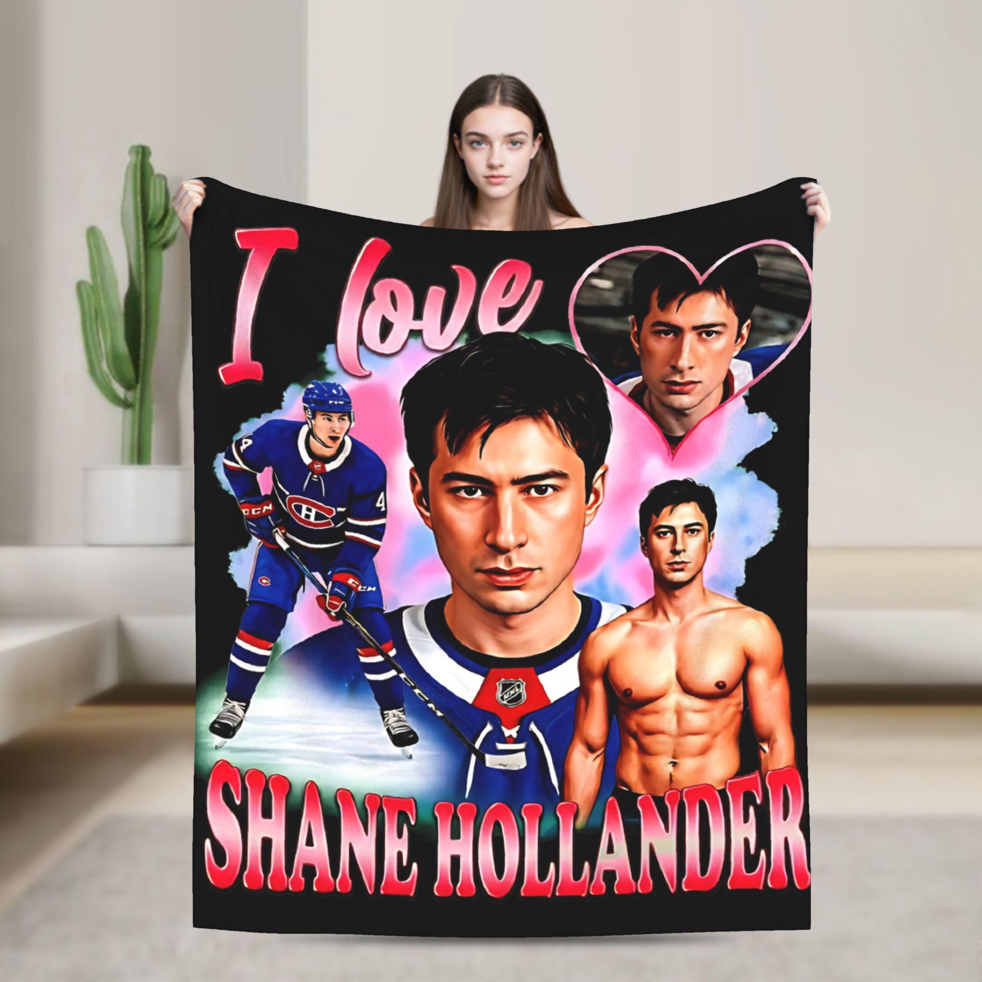 

Stupid Canadian Wolf Bird Heated Rivalry Flannel Blanket Warm Bedding Throws for Girls Boys Living Room Bedspread Sofa Bed Cover 75x100cm (30x40inch)