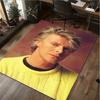 David Bowie Teppich Büro Dekorativer Teppich Für Wohnzimmer Schlafzimmer Fußmatte Bodenläufer Computerstuhl Bereichsteppich perfektes Weihnachtsgeschenk