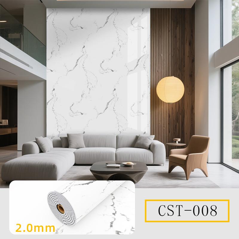 Roll-up Fliesenaufkleber Tapete Selbstklebend Wasserdichte Tapete Verdickter Marmor Verdickte Rolle Dekorative Wandaufkleber