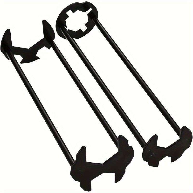 2 Stück Multifunktionales Metallschlüssel-Set, Sandabweisende Wasserdichte Spülenreparatur-Installationswerkzeuge, Universell passend für Badezimmerarmaturen und Rohrventile zur Demontage