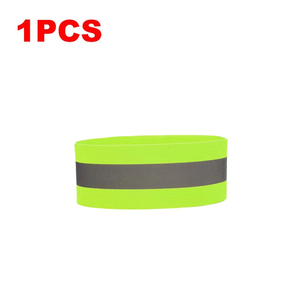 Reflective Bands Adjustable Reflective Tape Straps High Visibility Safety Reflective Straps for Night Walking Cycling Running