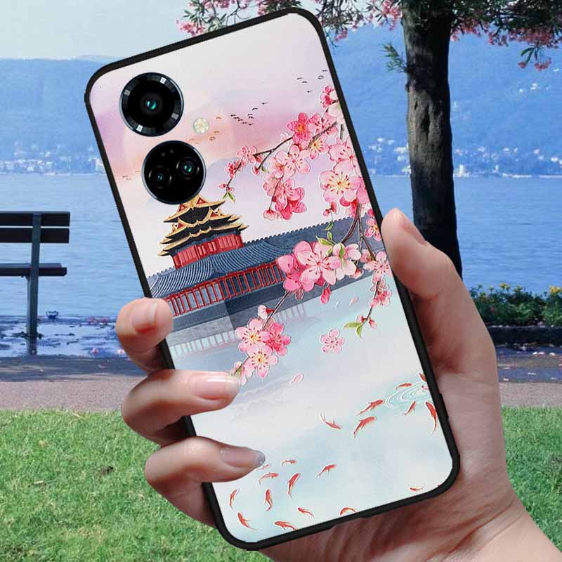 For Tecno Camon 19 Case Camon19 Neo 3D Relief Emboss Phone Cover For Tecno Camon 19 Pro 4G 5G Neo Coque Soft Silicone Cartoon