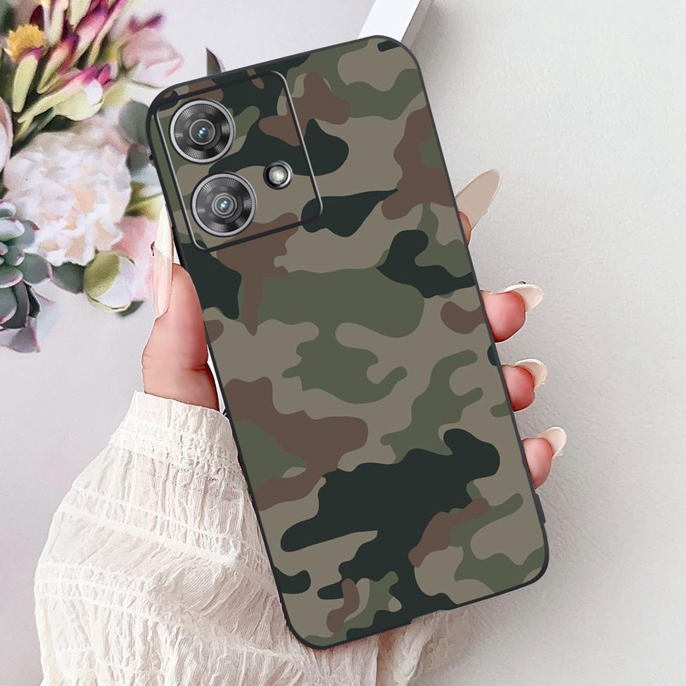 For Motorola Edge 40 Neo Case XT2307-1 Fashion Luxury Cute Cartoon Silicone Shockproof Bumper For Motorola Edge 40Neo Back Cover