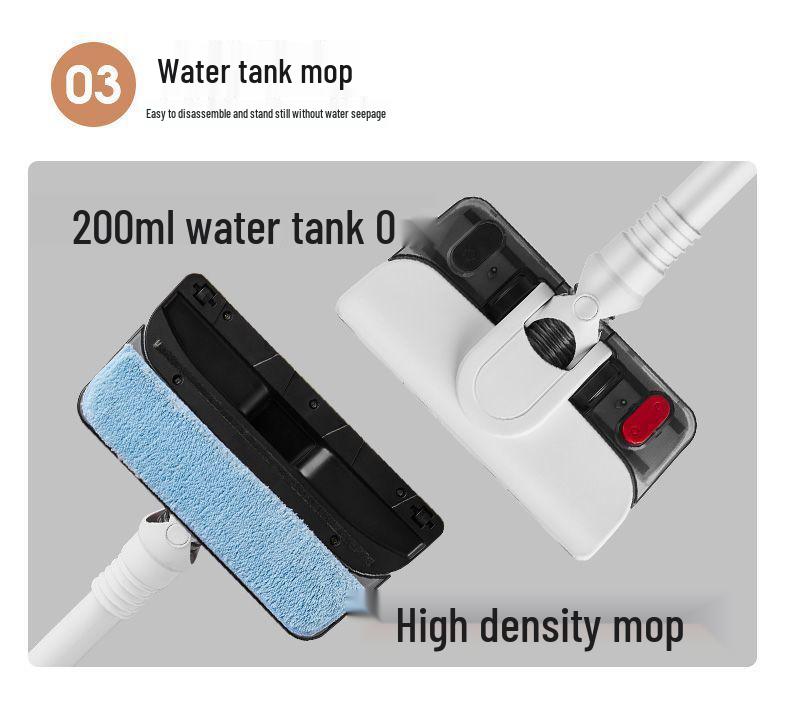 2025 Wireless Vacuum Cleaner: High Suction, Pet-Friendly, Quiet, Handheld, Vacuum & Mop Combo for Home