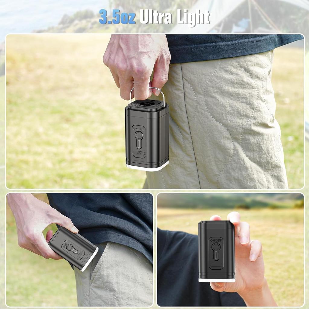 Mini Portable Air Pump with 1300mAh Battery USB Rechargeable To Inflate Deflate for Pool Floats, Air Bed, Vacuum Storage Bags