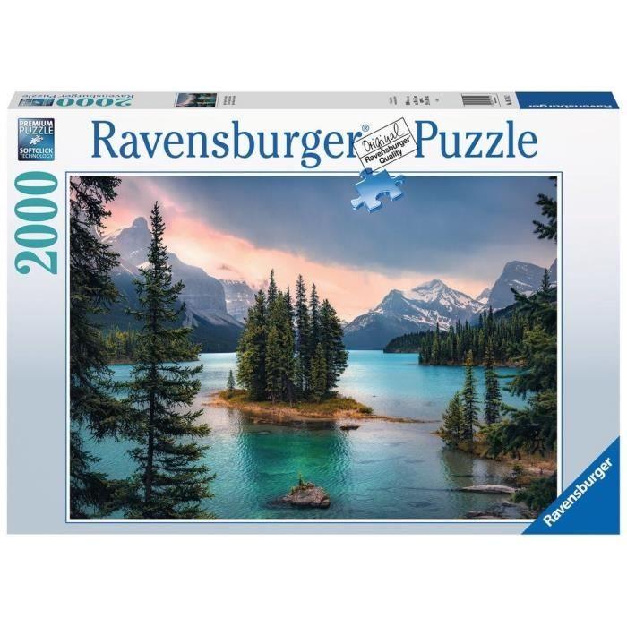 Puzzle 2000 pièces - Île de l'Esprit, Canada - Ravensburger - Puzzle adultes - Dès 14 ans