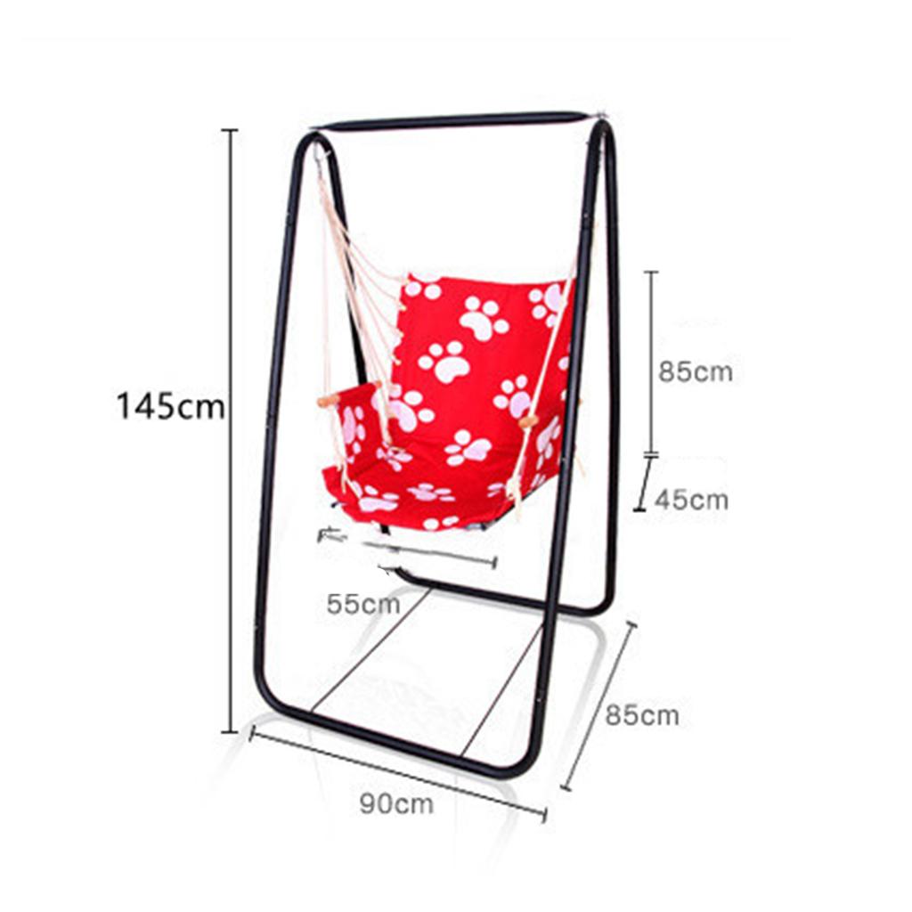 Hammock Stand Heavy Duty Metal Hammock Frame Capacity Fits Hammocks Hammock Rack Strong Load Bearing Anti-deformed Hammock Chair