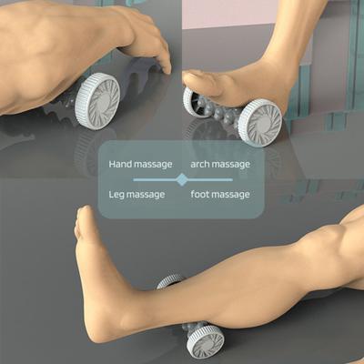 Rouleau de massage des pieds doux pour la peau, réutilisable, soulagement de la douleur, récupération du talon, réflexologie, thérapie par points de déclenchement, rouleau de massage des pieds