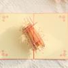Romantic 3D Pop-Up Gift Card Paper Wedding Invitation  Wedding Decor