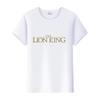 Casual Summer Ladies Blouses Men White Tees Clothes Women 90S Tshirt Oversized Tops Disney Cartoon The Lion King Graphic T-shirt