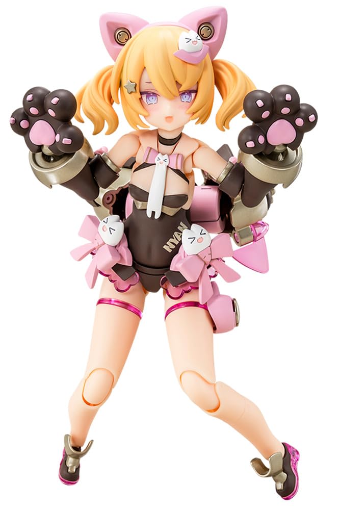 Kotobukiya Megami Device Black Mao Scale Plastic Approximately 135mm Tall PUNIMOFU 1/1 Model,