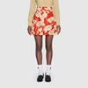 GUCCI Casual Short Skirts Women's Red Moderate A Line Skirt 661562-ZAGUI-6397