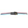 2 Sets 4/5/6 Pin Car Waterproof Electrical Connector Plug with Wire