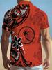 New Summer Men's Short-Sleeve Shirt, Comfortable, Casual, and Versatile Printed Shirt, a Perfect Gift