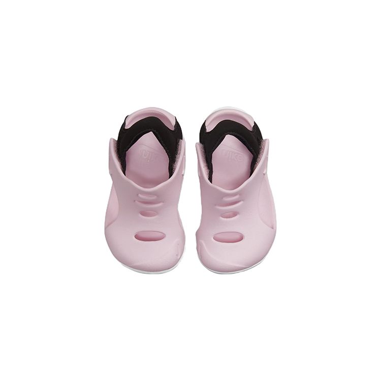Nike Sunray Protect 3 TD Pink Foam Baby Sneakers Black White DH9465-601