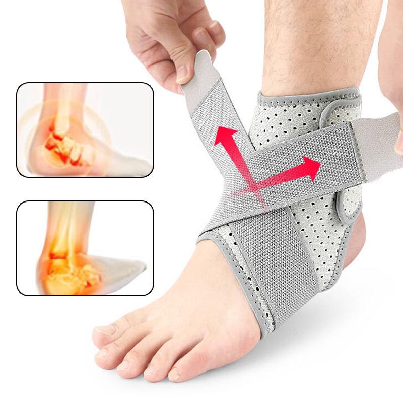 Sports Ankle Brace Wrapped Strap Adjustable Ankle Brace Ankle Joint Fixation Pressurized Elastic Football Brace Ankle Brace
