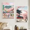 Canvas Paintings Picture South Korea Travel Wall Art Posters and Prints Travel City Decorative Room Home Decor Housewarming Gift