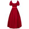 Gothic Dresses For Women Fashion Gown Vintage Dress Short Sleeve Cosplay Party Evening Night Formal Long Dress