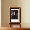 Mini Portafoto Piccolo da 3 Pollici con Supporto da Tavolo, per Foto Polaroid, Anniversario di Coppia, Regalo di Matrimonio Compleanno, Decorazione per la Casa