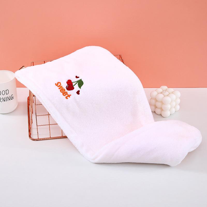 Hair Drying Hat Long Hair Quick-Dry Towel Women Bath Hat Solid Towel Cap Bathroom Super Absorption Turban Hair Drying Cap