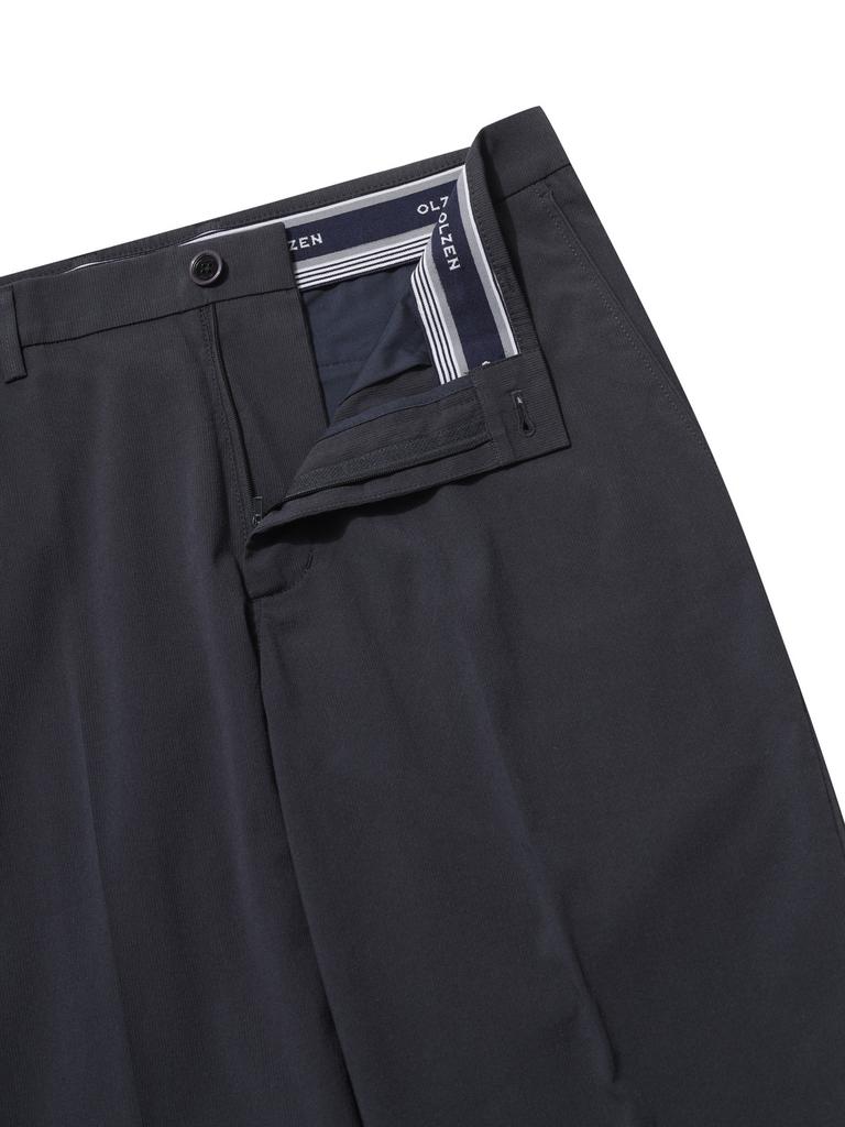 OLZEN Men'S Vertical Texture Bamboo Pants_Zog2Pp1307Nv