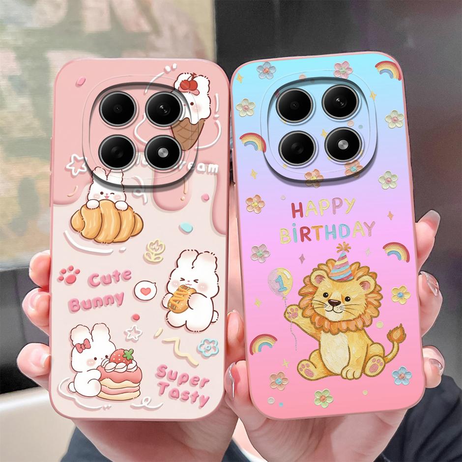 Case For Xiaomi Redmi Note15 15 Pro 15Pro+ Lovely Whale Kitten Camera Protection Soft Shell For Redmi Note 15 Pro Plus Protector