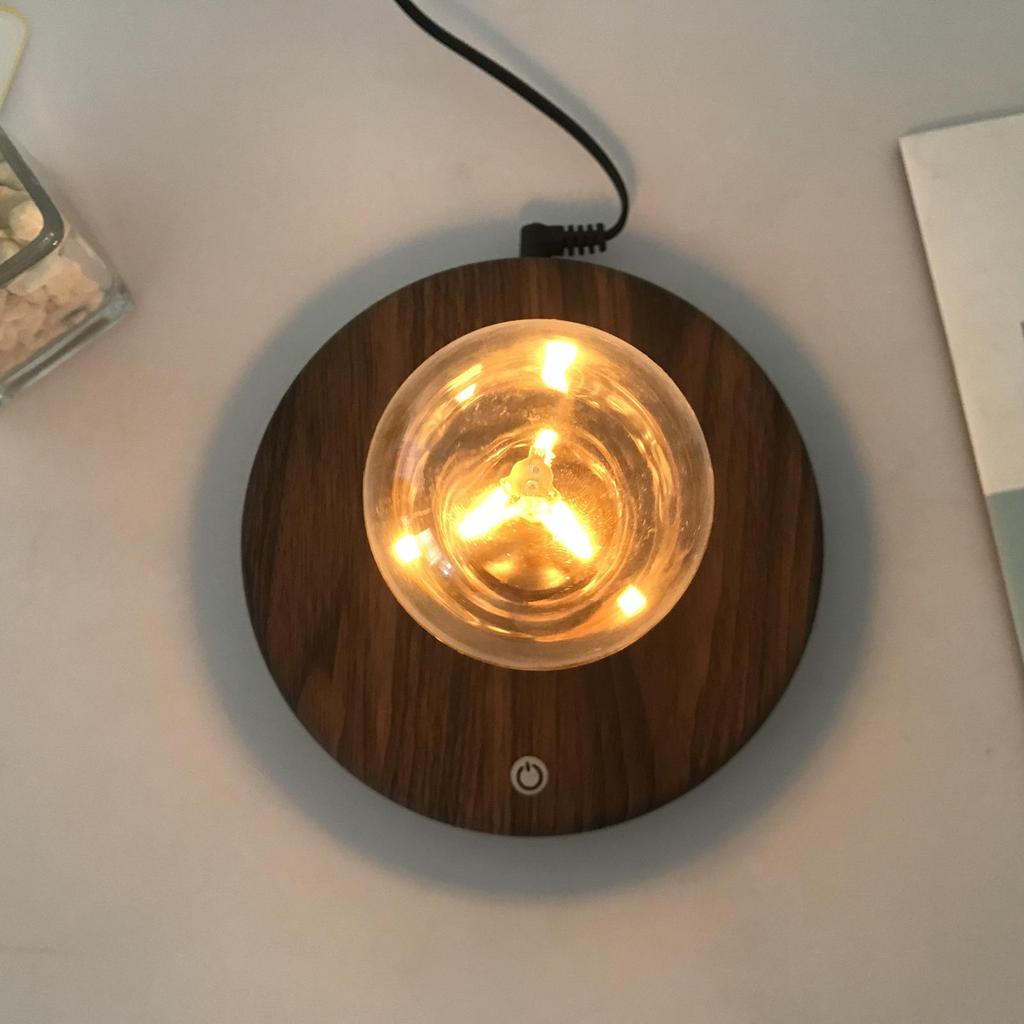 Luxury Magnetic Levitation Night Light: Creative High-End Ornament and Ideal Birthday Gift