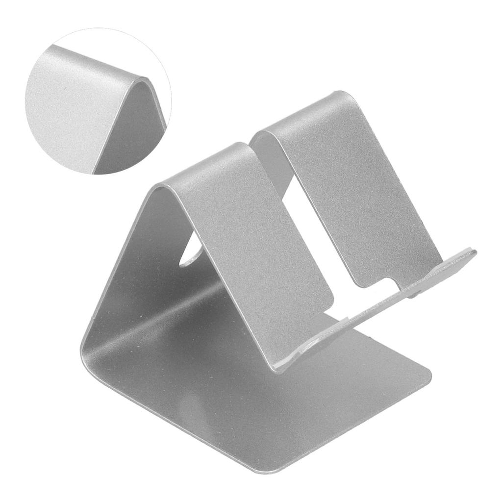 Cell Phone Holder Aluminum Alloy Lightweight and Portable Desk Phone Stand for Mobile Phones and Tablets