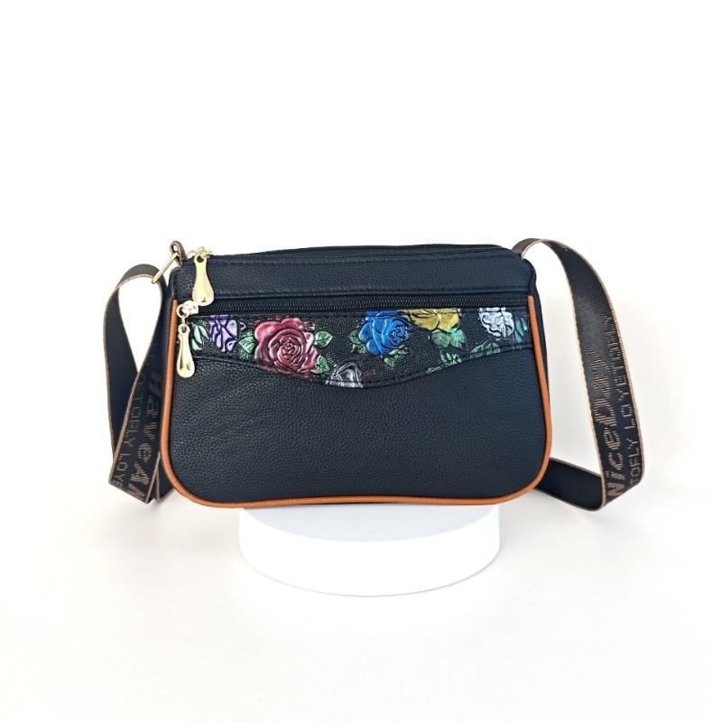 

Spring new women s shoulder bag fashion trend embossed crossbody portable dual-purpose mother ярко-розовый