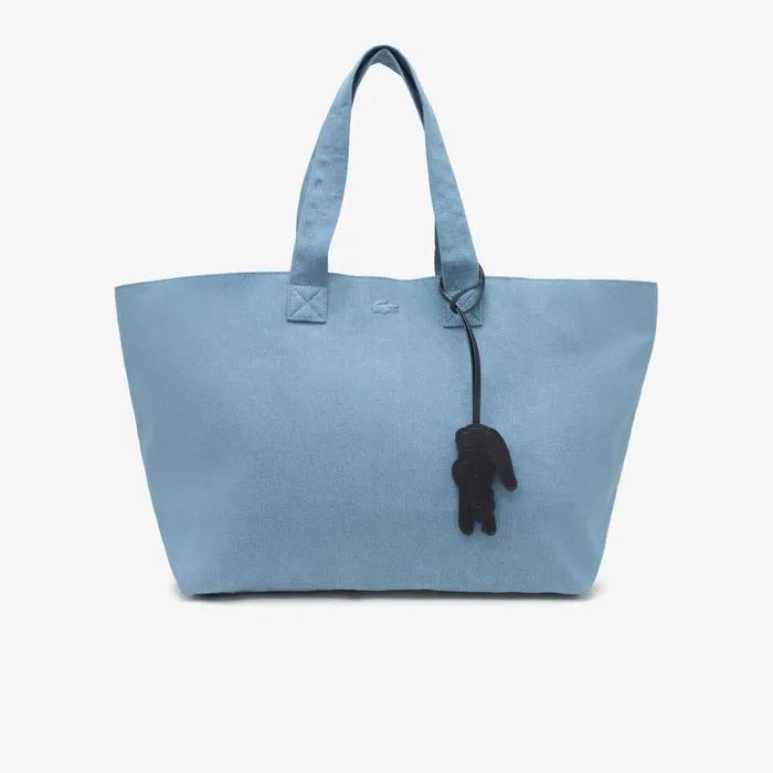 Women's Summer Pack XL Top Zipper Cotton Tote Bag NU5241P56G Q48